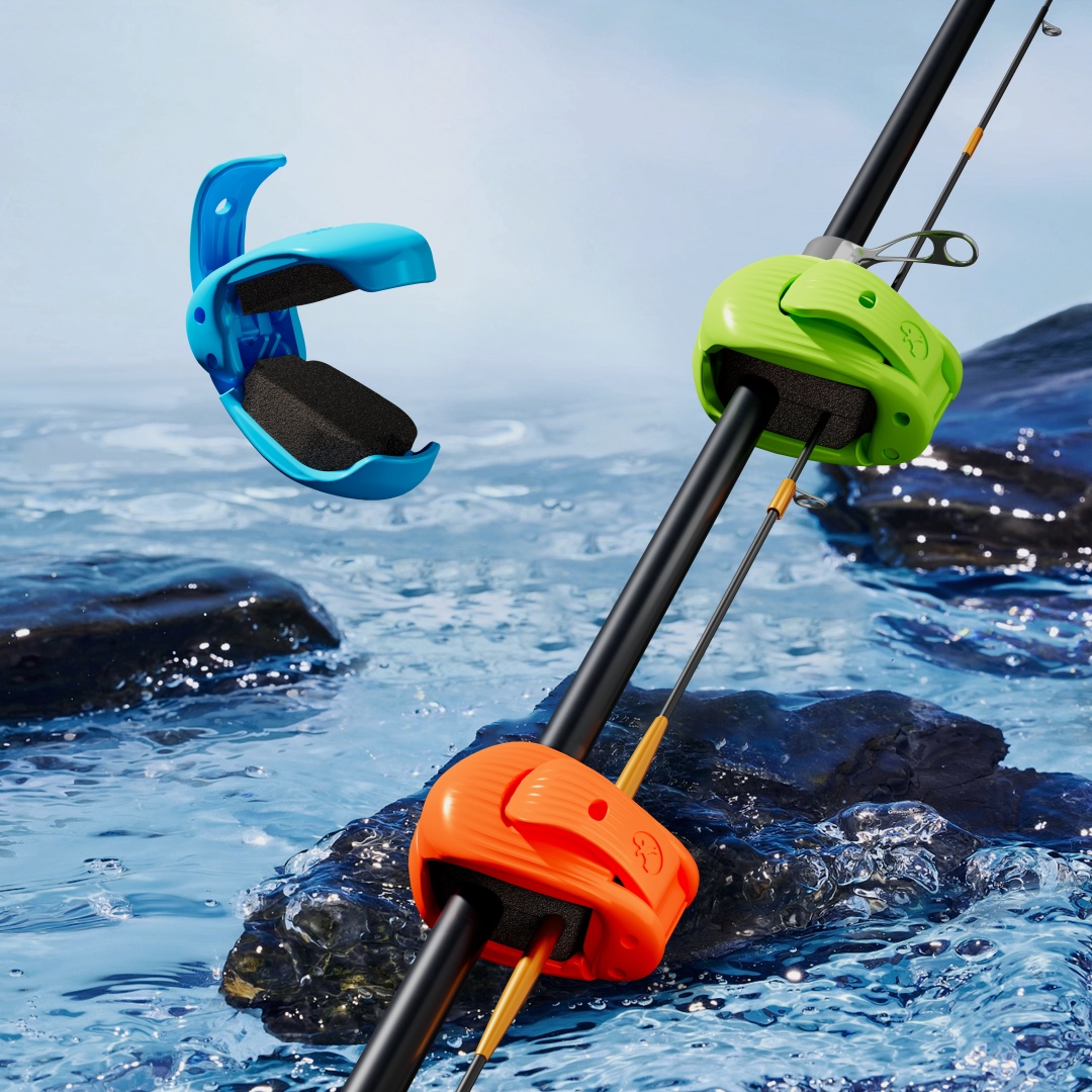 Fishing Rod Travel - 2PCS Quick-Attach Fishing Rod Clip Fixed