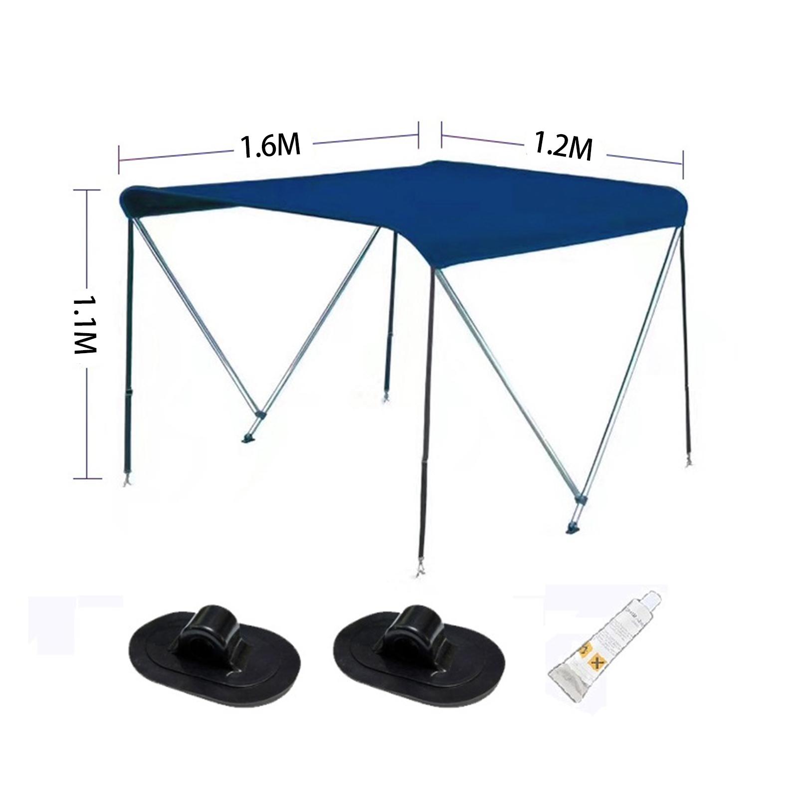 Inflatable Boat Canopy with Su - Fishing Rod Boat recension och pris