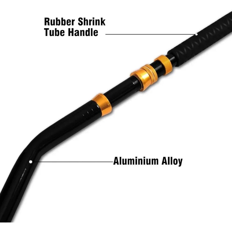 A Bent Butt Fishing Rod 2-Piec - Fishing Rod Boat recension och pris