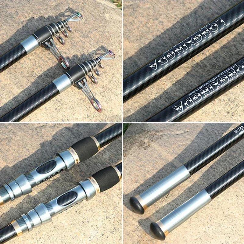 Telescopic Fishing Rod 3.9m 4. - Fishing Rod Surf recension och pris