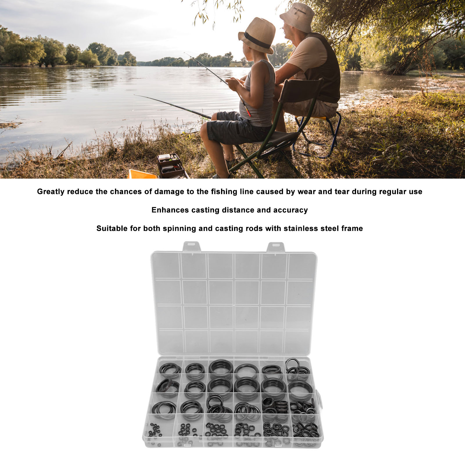 Fishing Rod Guide Repair Kit F - Fishing Rod Repair Kit recension och pris