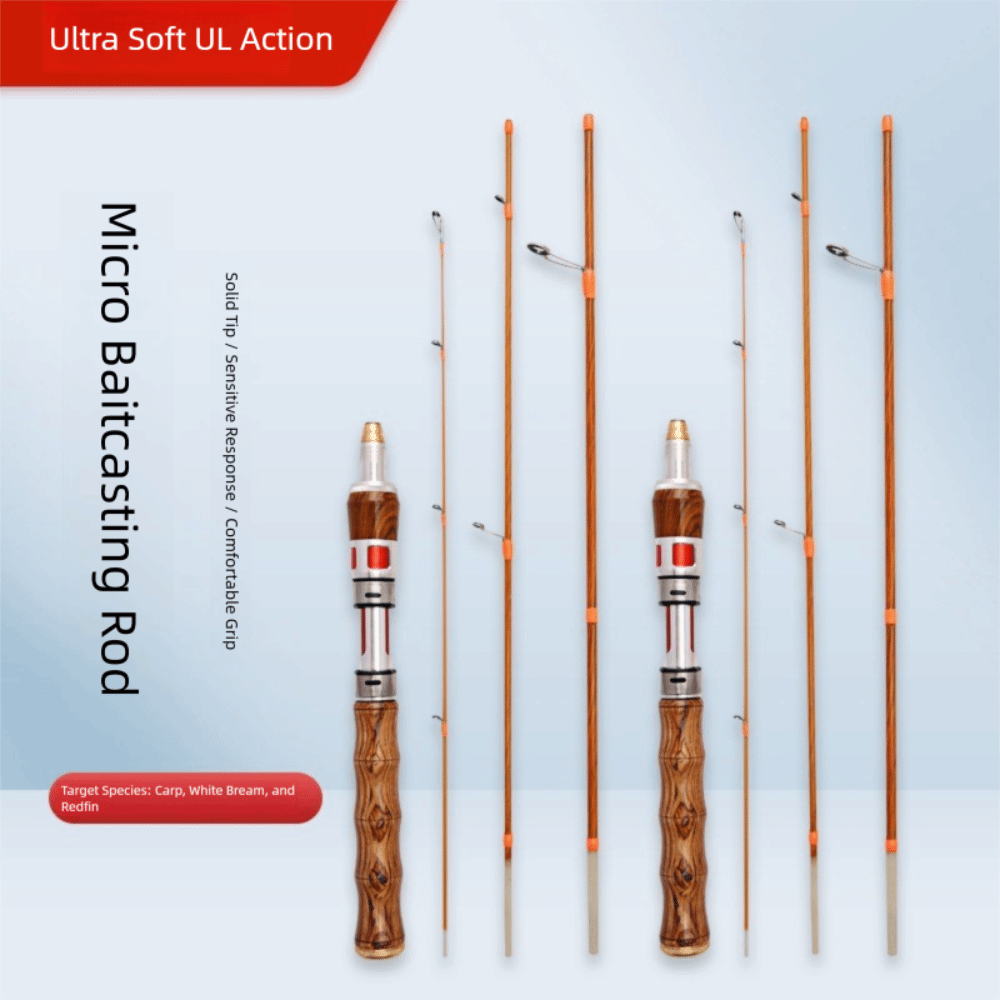 2025 4 Sections Spinning Fishi - Fishing Rod Carbon Fiber recension och pris