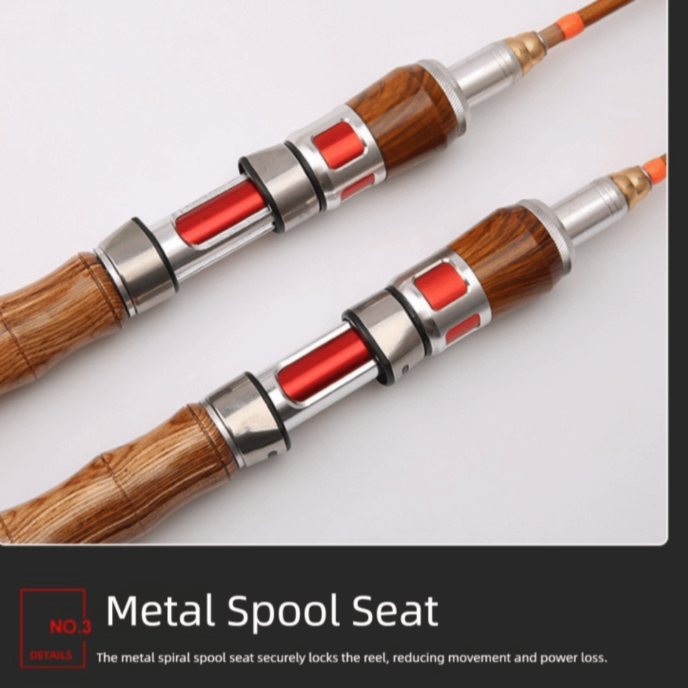 2025 4 Sections Spinning Fishi - Fishing Rod Carbon Fiber recension och pris
