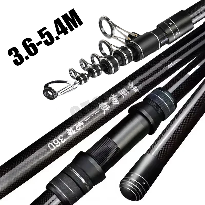 3.6m 4.5m 5.0m 5.4m Telescopic - Fishing Rod Surf recension och pris
